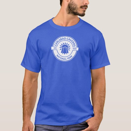 T-shirt Parc national de Carlsbad Caverns (Devant)