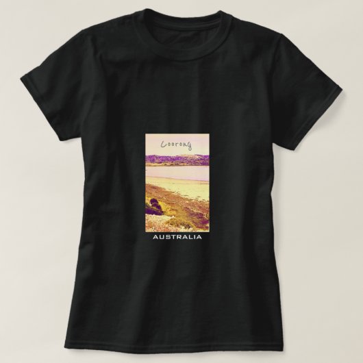 T-shirt Parc national de Coorong Australie Voyage (Design devant)