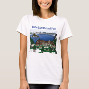 T-shirt Parc national de Crater Lake
