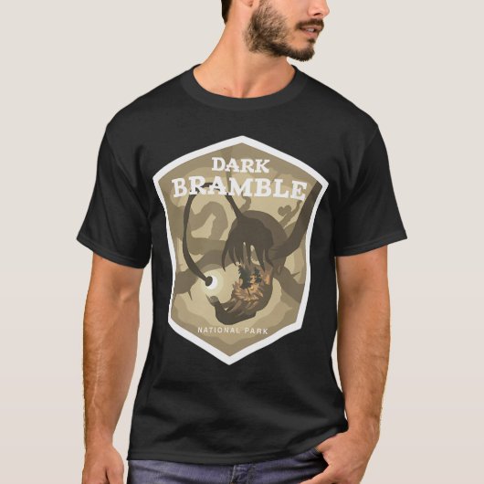 T-shirt Parc national de Dark Bramble (Devant)