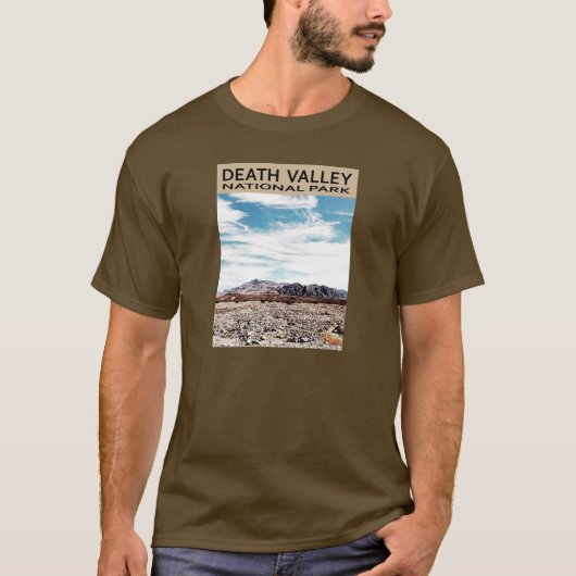 T-shirt Parc national de Death Valley (Devant)