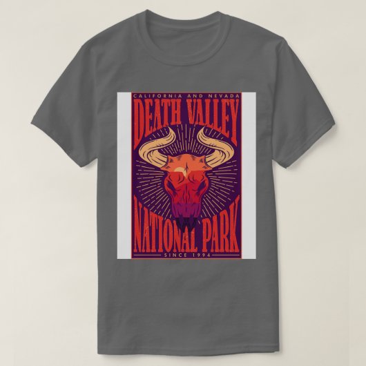 T-shirt Parc national de Death Valley (Design devant)