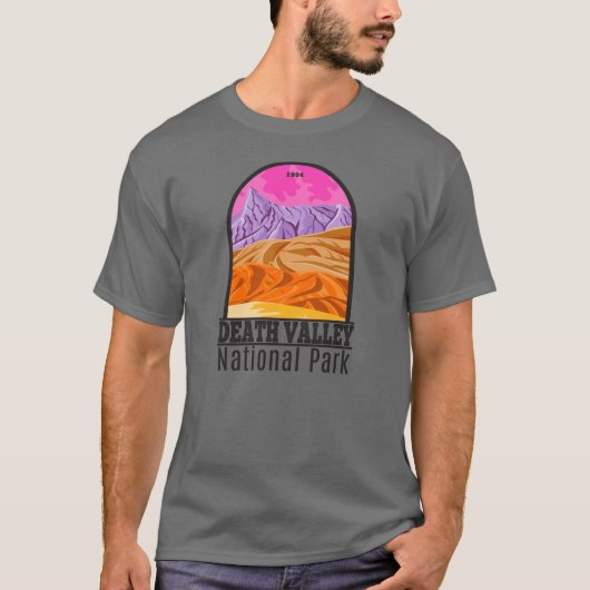 T-shirt Parc national de Death Valley Dunes de sable Vinta (Devant)