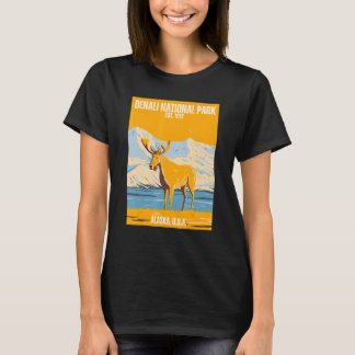 T-shirt Parc national de Denali Oregon State Souvenir