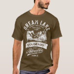 T-shirt Parc national de Dream Lake<br><div class="desc">Dream Lake Rocky Mountain National Park Distressed Design .</div>