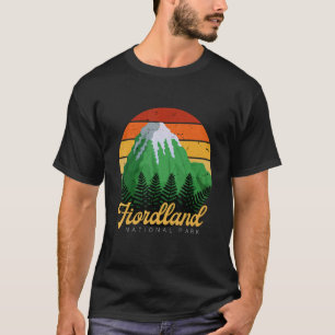 T-shirt Parc national de Fiordland Nouvelle-Zélande Nature