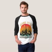 T-shirt Parc national de Grand Teton (Devant entier)