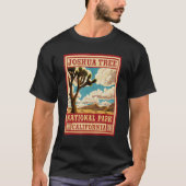 T-shirt Parc national de Joshua Tree en plein air (Devant)