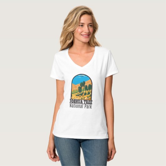 T-shirt Parc national de Joshua Tree Fortyneuf Palms Oasis (Devant entier)
