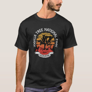 T-shirt Parc national de Joshua Tree vintage Badge rétro S
