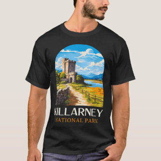 T-shirt Parc national de Killarney Randonnée Camping Plein