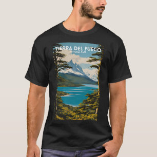 T-shirt Parc national de la Terre de Feu Vintage