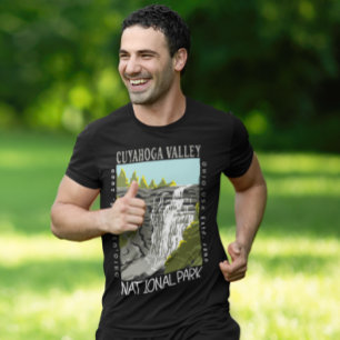 T-shirt Parc national de la vallée de Cuyahoga Ohio en dét