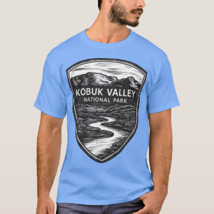 T-shirt Parc national de la vallée de Kobuk Insigne paysag