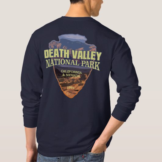 T-shirt Parc national de la vallée de la Mort (flèche) (Dos)