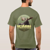 T-shirt Parc national de l'Acadie (Moose) T.N.-O. (Dos)