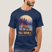 T-shirt Parc national de l'Isle Royale (Devant)