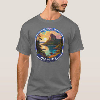 T-shirt Parc national de l'ISLE ROYALE USA