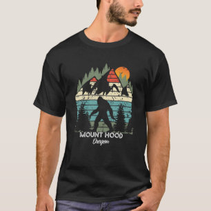 T-shirt Parc National De L'Oregon Du Mont-vintage Rétro De