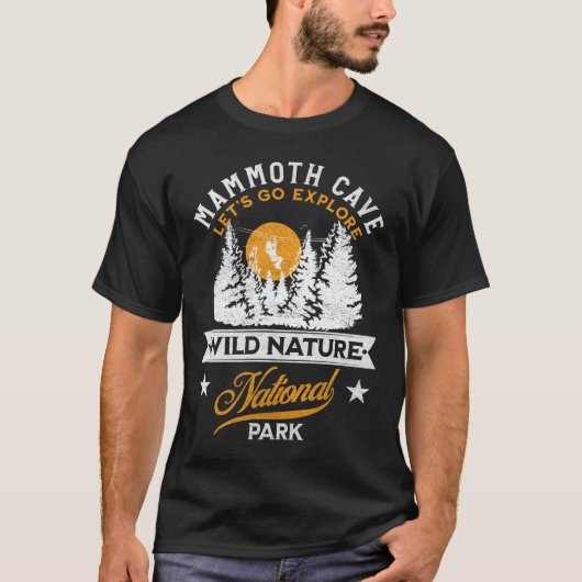 T-shirt Parc national de Mammoth Cave (Devant)