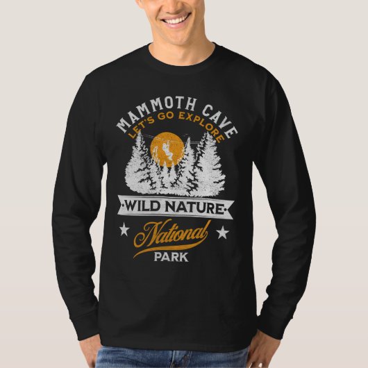 T-shirt Parc national de Mammoth Cave (Devant)