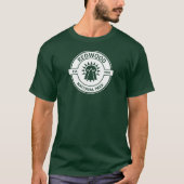 T-shirt Parc national de Redwood Sun Trees (Devant)