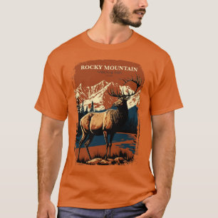 T-shirt Parc national de Rocky Mountain 1
