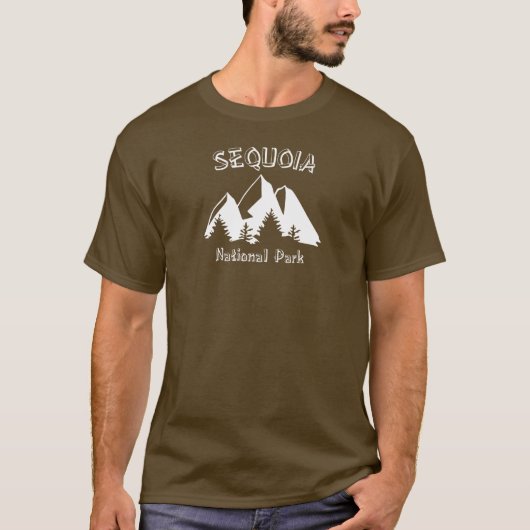 T-shirt Parc national de Sequoia (Devant)