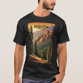T-shirt Parc national de Sequoia (Devant)