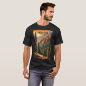 T-shirt Parc national de Sequoia (Devant entier)