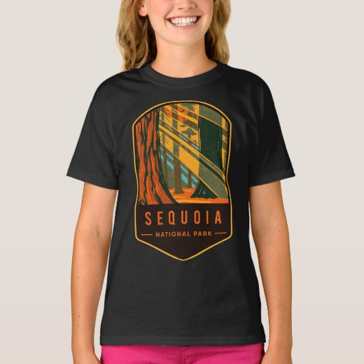 T-shirt Parc national de Sequoia (Devant)