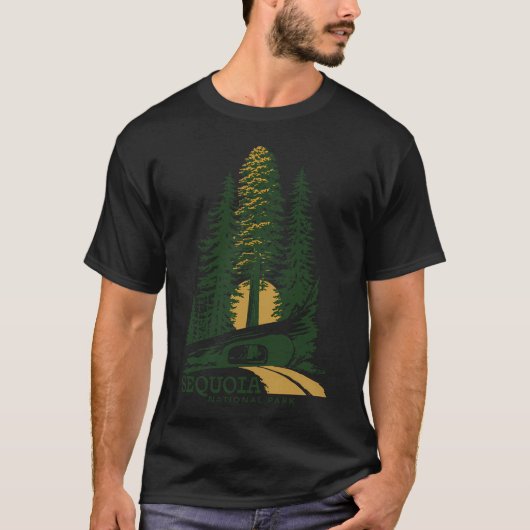 T-shirt Parc national de Sequoia (Devant)