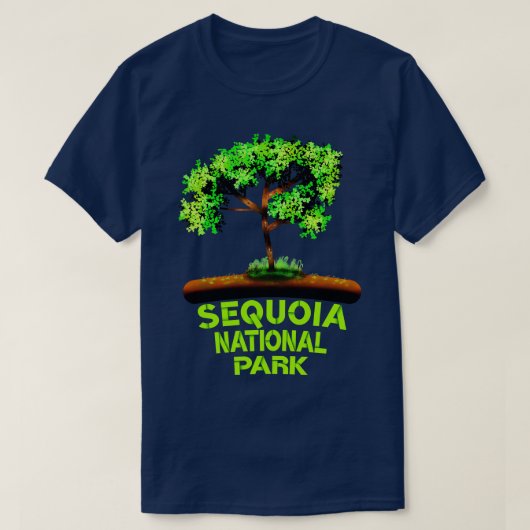 T-shirt Parc national de Sequoia (Design devant)