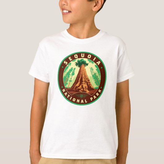 T-shirt Parc national de Sequoia (Devant)