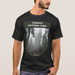 T-shirt Parc national de Sequoia - Printemps humide