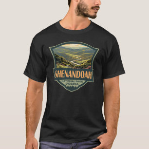 T-shirt Parc national de Shenandoah Illustration Voyage Ré