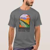 T-shirt Parc national de Shenandoah Skyline Drive Virginie (Devant)