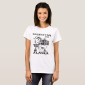 T-shirt Parc national de Talkeetna Alaska Denali (Devant entier)