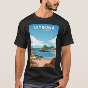 T-shirt Parc national de Tayrona Sérénité - Beauté côtière