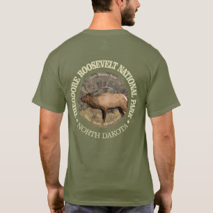 T-shirt Parc national de Theodore Roosevelt (élans)