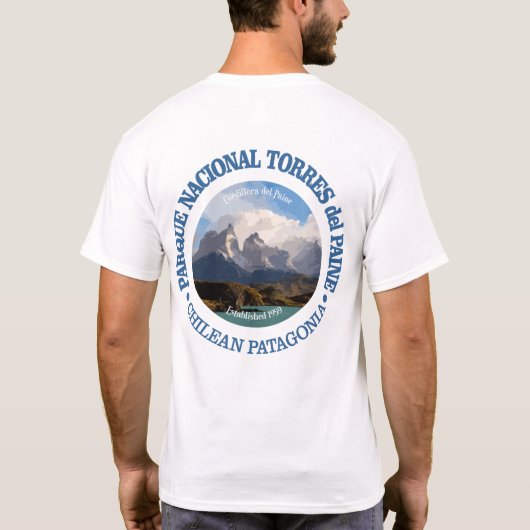 T-shirt Parc national de Torres del Paine (Dos)