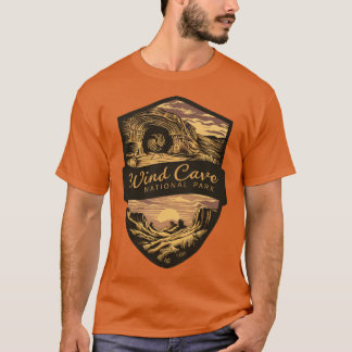 T-shirt Parc national de Wind Cave US