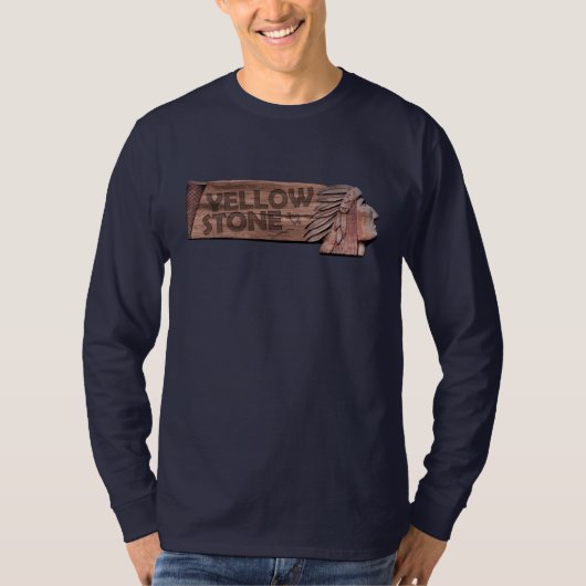 T-shirt Parc national de Yellowstone (Devant)