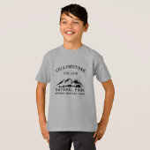 T-shirt Parc national de Yellowstone (Devant entier)