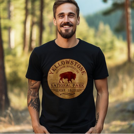 T-shirt Parc national de Yellowstone