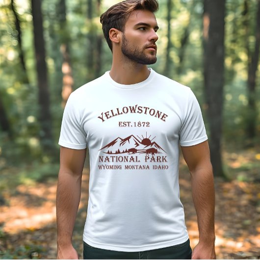 T-shirt Parc national de Yellowstone