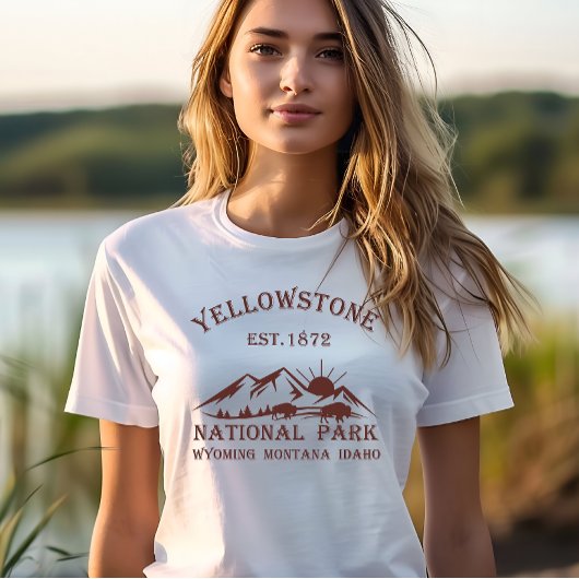 T-shirt Parc national de Yellowstone