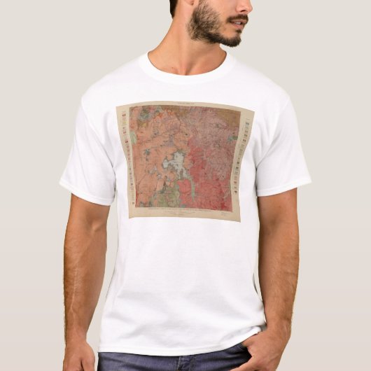 T-shirt Parc national de Yellowstone (Devant)