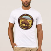 T-shirt Parc national de Yellowstone (Devant)