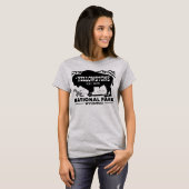 T-shirt Parc national de Yellowstone (Devant entier)